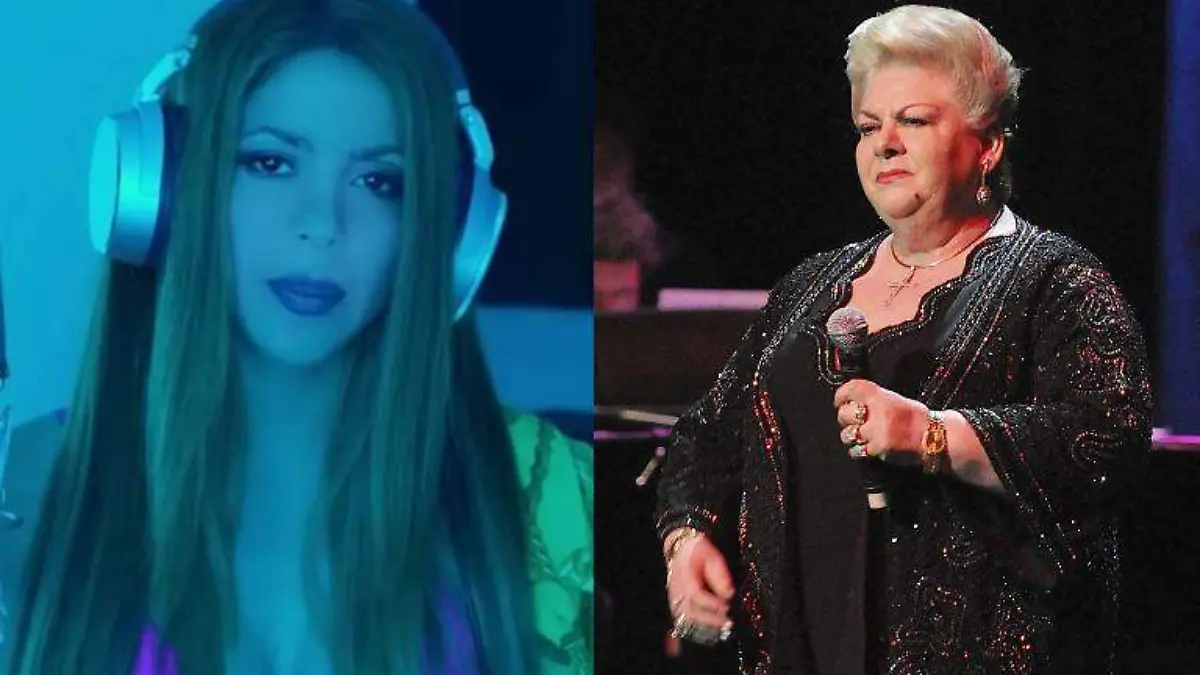 Shakira y Paquita la del Barrio